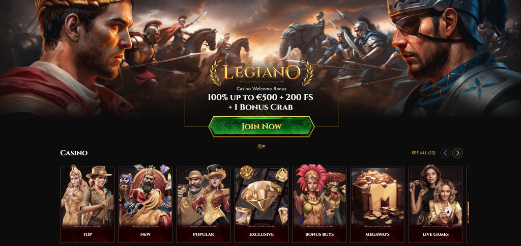 Casino Legiano France - Jouez maintenant et gagnez de vrais prix !